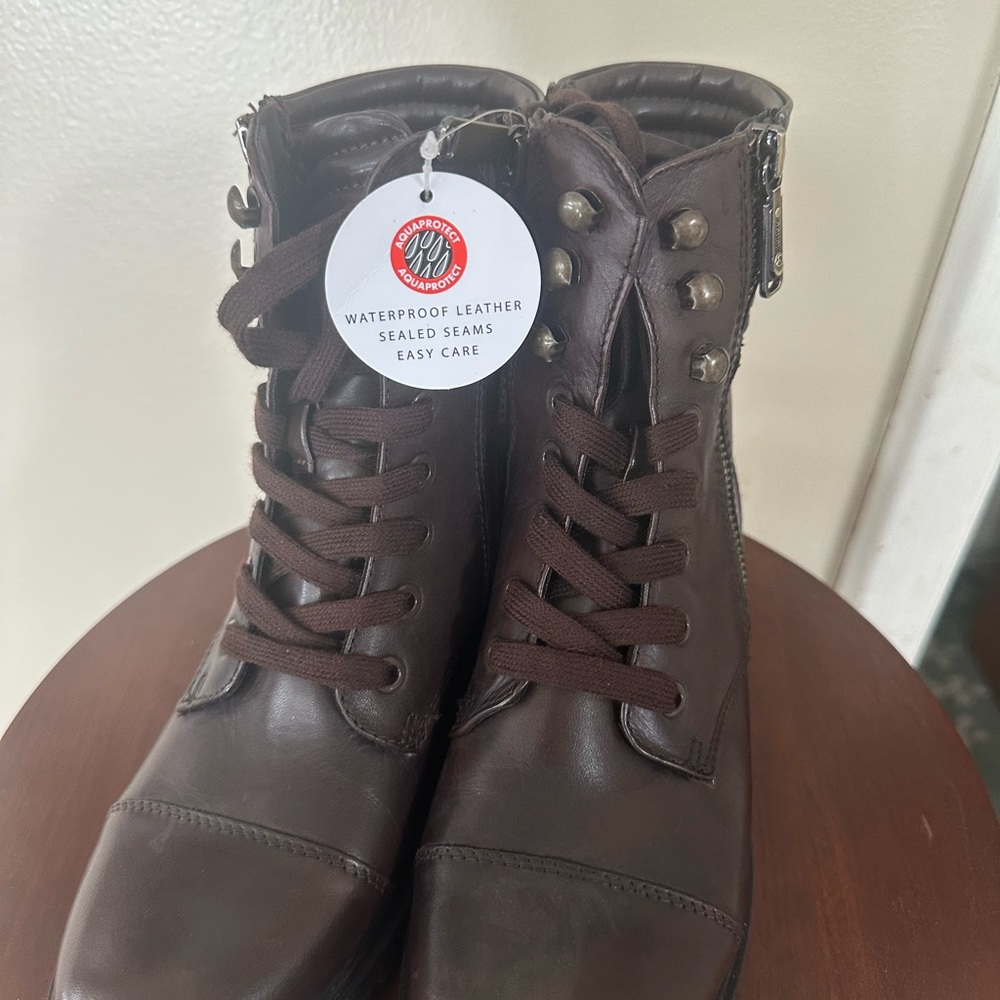 Blondo Mady Waterproof Brown Boots Size 6.5 - Picture 6 of 8